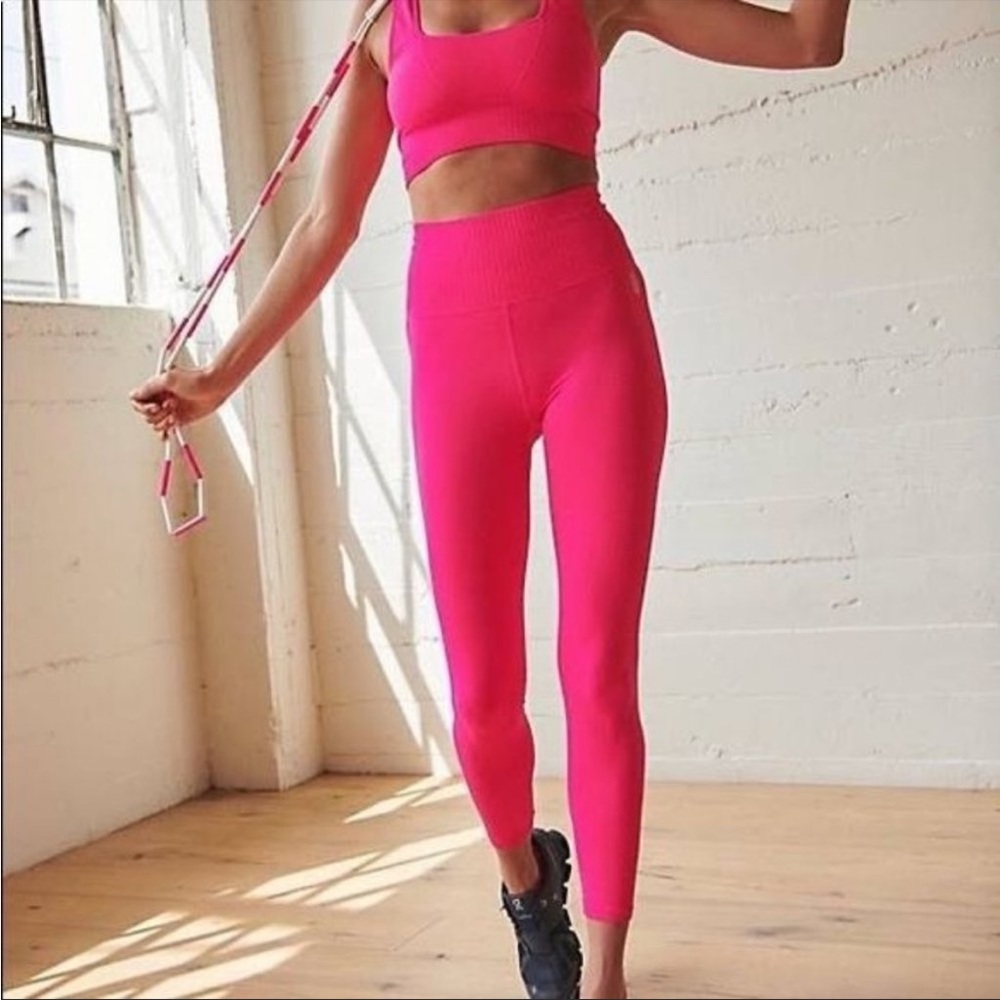 FP Movement Good Karma Legging in Tropical Pink